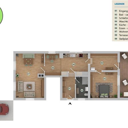 Ferienwohnung Katharina 4 Sterne Laut Dtv Wallbox 11Kw Нідеґґен Екстер'єр фото